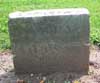 West Branch Cemetery Headstone