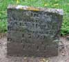 West Branch Cemetery Headstone