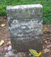 West Branch Cemetery Headstone