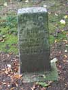 West Branch Cemetery Headstone