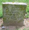 West Branch Cemetery Headstone