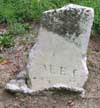 West Branch Cemetery Headstone