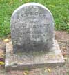 West Branch Cemetery Headstone