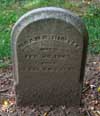 West Branch Cemetery Headstone