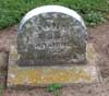 West Branch Cemetery Headstone