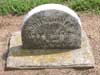 West Branch Cemetery Headstone