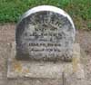 West Branch Cemetery Headstone