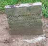 West Branch Cemetery Headstone