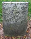 West Branch Cemetery Headstone