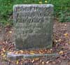 West Branch Cemetery Headstone