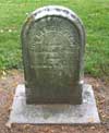 West Branch Cemetery Headstone