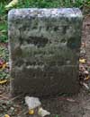 West Branch Cemetery Headstone