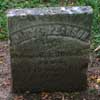 West Branch Cemetery Headstone