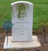 West Branch Cemetery Headstone