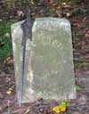 West Branch Cemetery Headstone