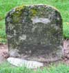 West Branch Cemetery Headstone