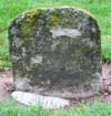 West Branch Cemetery Headstone