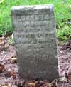 West Branch Cemetery Headstone