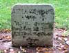 West Branch Cemetery Headstone