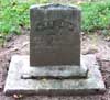 West Branch Cemetery Headstone